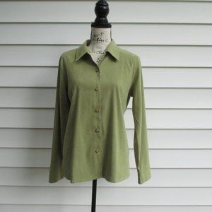 Classic Elements Long Sleeve Green Size M 10/12 Top/Jacket